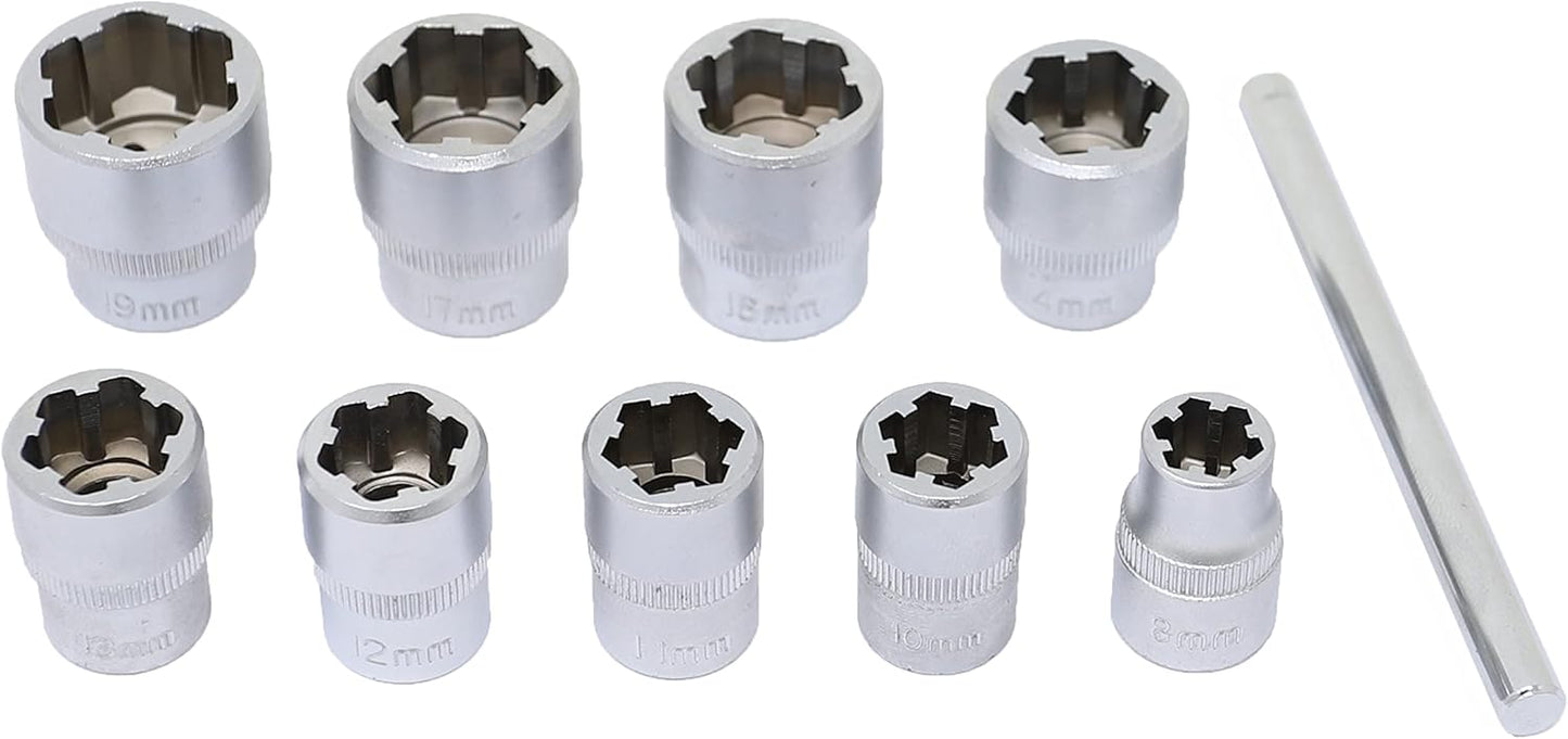 10 Pc. Bolt Extractor Set - Metric | 1232 CTA Tools