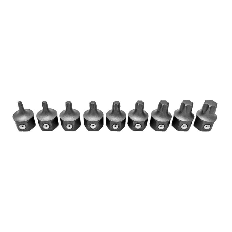 9 Pc. Stubby Torx Bit Set | 5058 CTA Tools