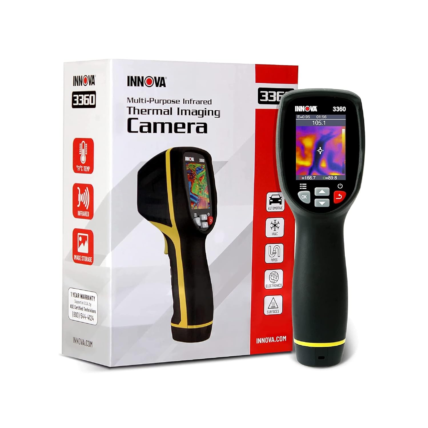 Multi-Purpose Infrared Inspection Camera - Thermal Imaging Camera | 3360 Innova
