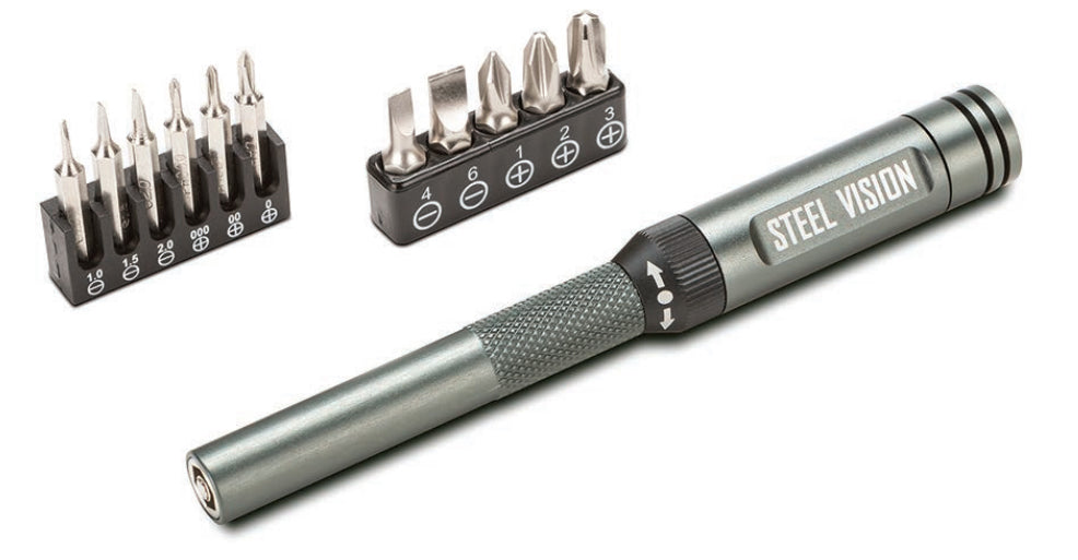 12pc Ratcheting Precision Screwdriver Set | 48130 MTI