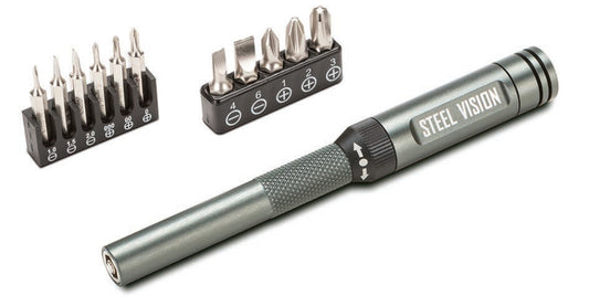 12pc Ratcheting Precision Screwdriver Set | 48130 MTI