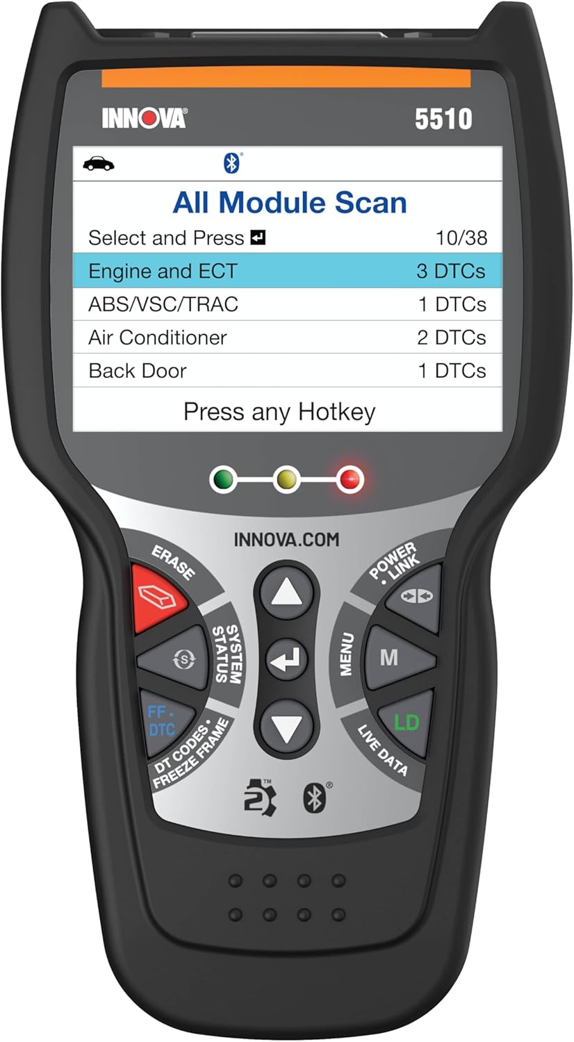OBD2 Scanner, Scantool for ABS Clear, All System Scanner | 5510 Innova