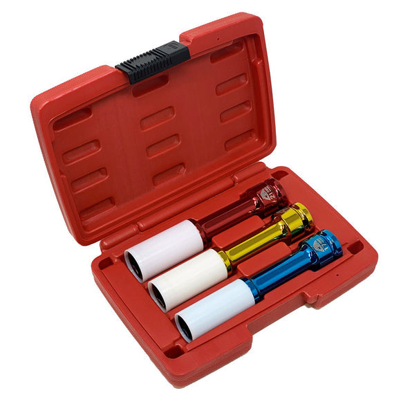 Extended Lug Socket Set - 17mm, 19mm & 21mm | 7069 CTA Tools