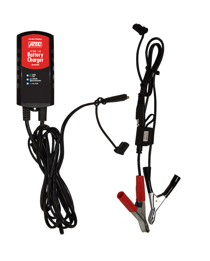 Automatic 12 Volt 1.5 Amp Smart Charger/Maintainer/Rejuvenator | 9004A Associated Equipment
