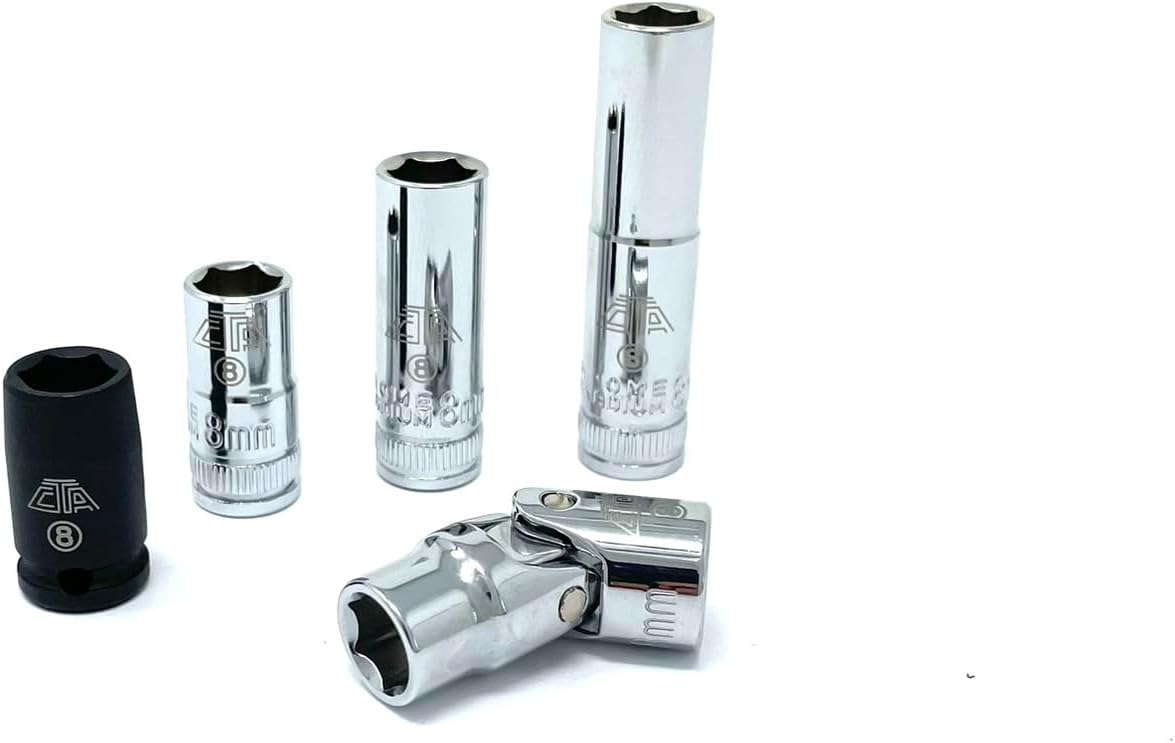 5 Pc. 8mm Socket Set | 6535 CTA Tools