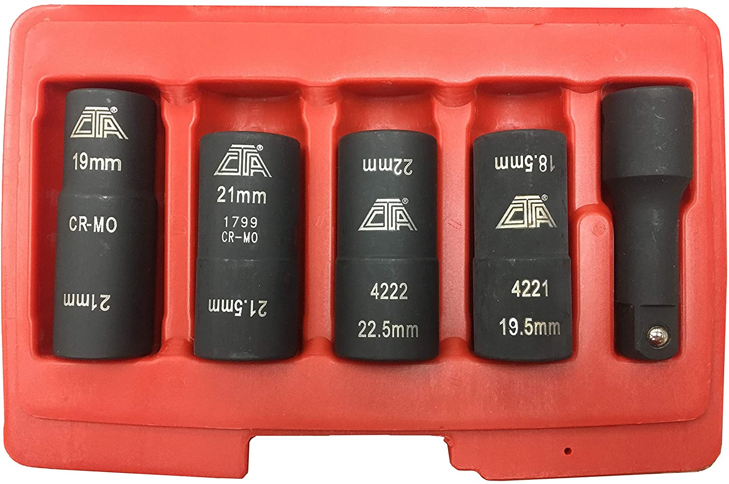 5 Pc. Flip Socket Set | 1463 CTA Tools
