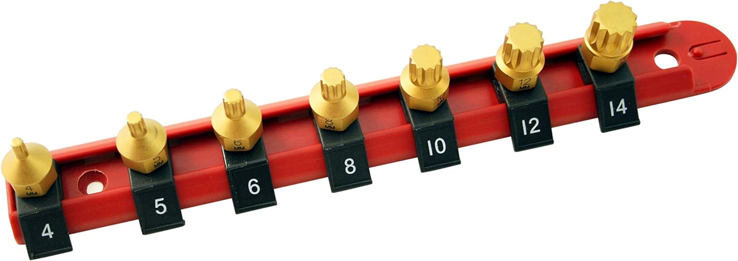 7 Pc. Super-Stubby 12-Point XZN Dual-Drive Bit Set | 8560 CTA Tools