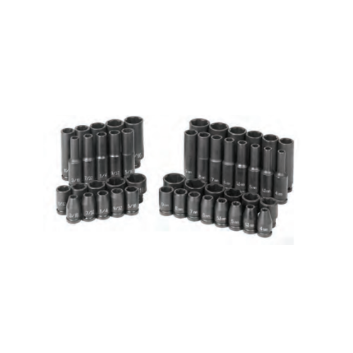 48-Piece Standard & Deep Length Master Set | 9748 Grey Pneumatic