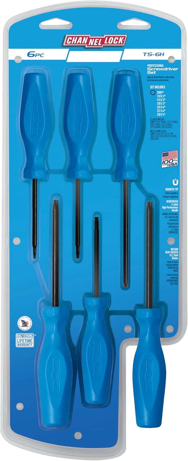 6 Piece Torx Socket Set | TS-6H ChannelLock