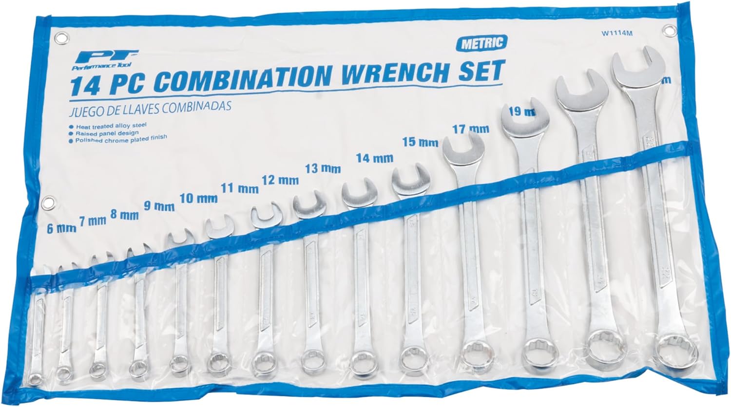 14 Piece SAE Combination Wrench Set | W1114M Performance Tool