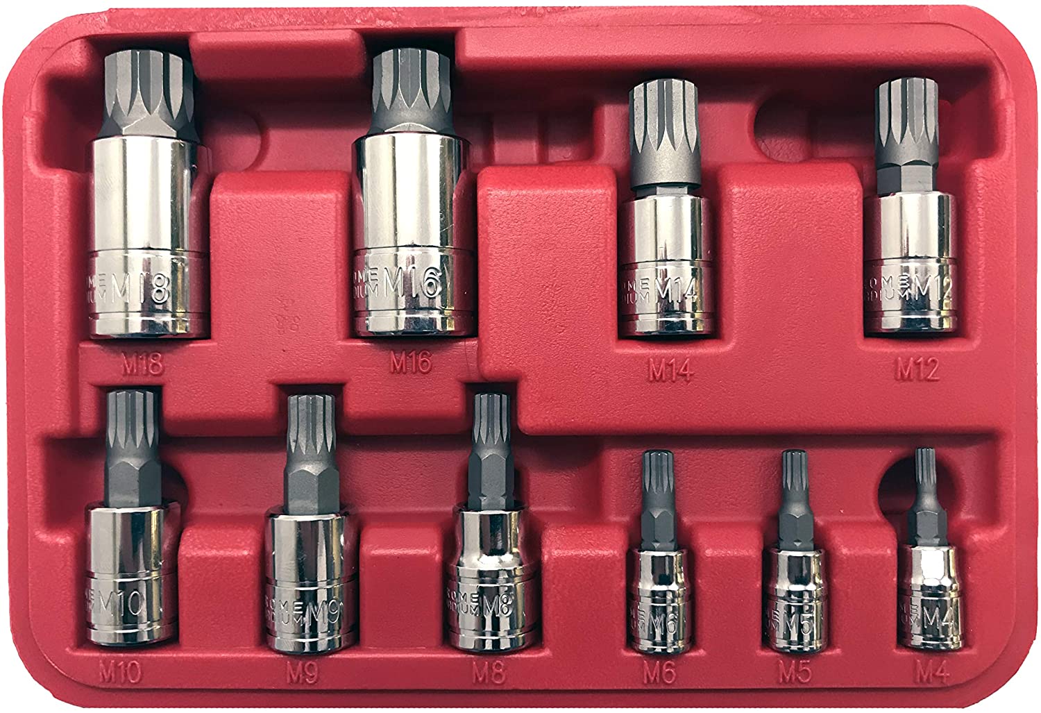 10 Pc. XZN Socket Set | 3038 CTA Tools