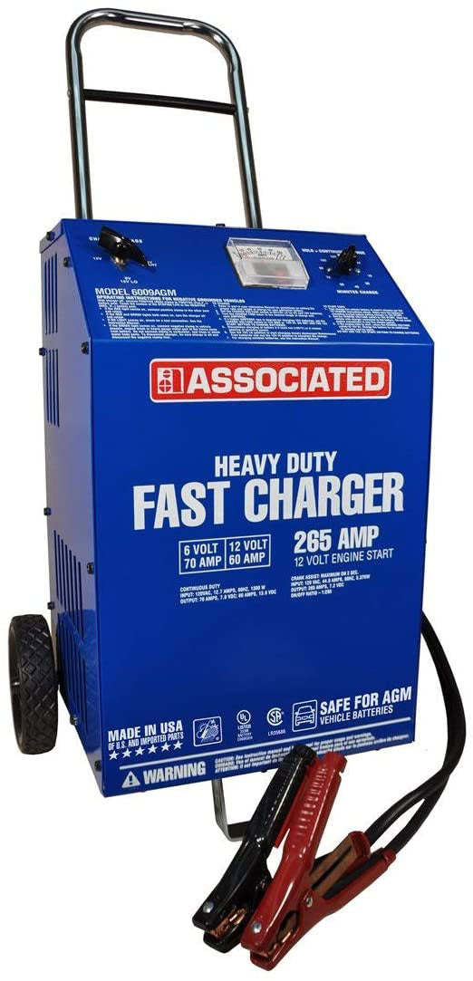 Manual Automotive Battery Charger | 6009AGM Associated Equipment