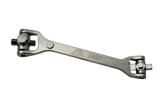 8 in 1 Oil & Lube Multi-Wrench - Male Square & Hex | 2497 CTA Tools