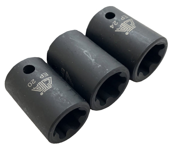 3 Pc. Torx Plus Socket Set | 9666 CTA Tools