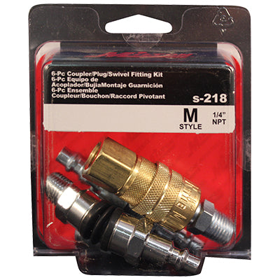 Coupler, Plug, and Swivel Kit