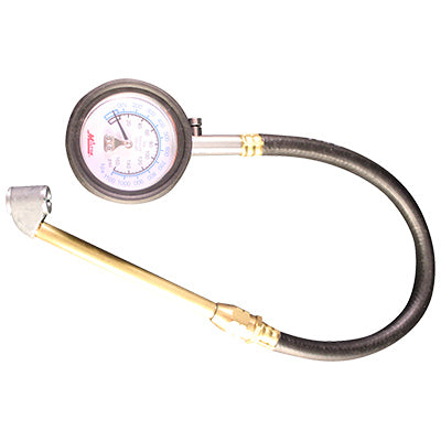 Dial Tire Gauge - Dual Head Chuck