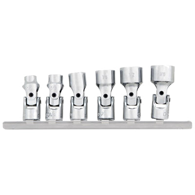 6 Piece 1/4 in. Drive SAE Flex Socket Set | W36980 Performance Tool