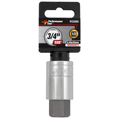 1/2 in. Drive Hex Bit Socket 3/4 in. | W32885 Performance Tool