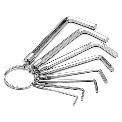 8 Piece Metric Hex Key Wrench Set | W1108C Performance Tool