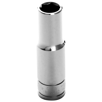 1/2 in. Drive 6 Point Deep Socket 12MM | W32412 Performance Tool