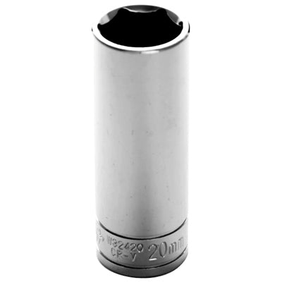 1/2 in. Drive 6 Point Deep Socket 20MM | W32420 Performance Tool