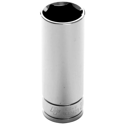 1/2 in. Drive 6 Point Deep Socket 21MM | W32421 Performance Tool