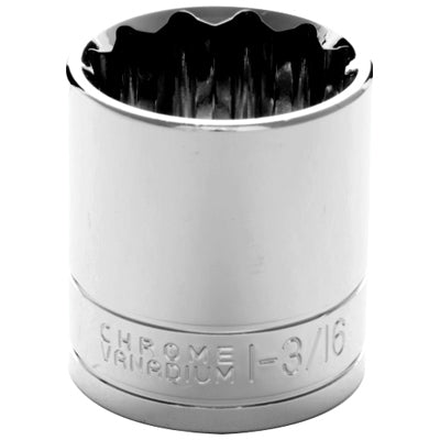 1/2 in. Drive 12 Point Standard Socket 1-3/16 in. | W32538 Performance Tool