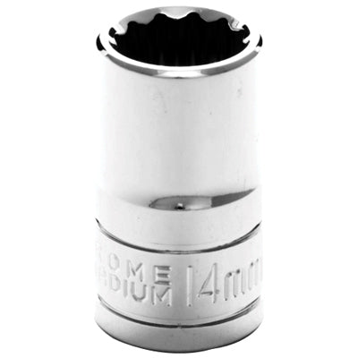 1/2 in. Drive 12 Point Standard Socket 14MM | W32814 Performance Tool