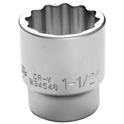 3/4 in. Drive 12 Point Standard Socket 1-1/2 in. | W34548 Performance Tool