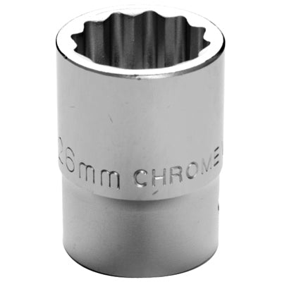 3/4 in. Drive 12 Point Standard Socket 26MM | W34826 Performance Tool