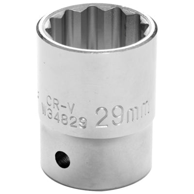 3/4 in. Drive 12 Point Standard Socket 29MM | W34829 Performance Tool