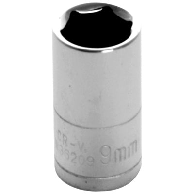 1/4 in. Drive 6 Point Standard Socket 9MM | W36209 Performance Tool
