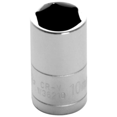 1/4 in. Drive 6 Point Standard Socket 10MM | W36210 Performance Tool