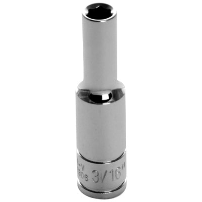 1/4 in. Drive 6 Point Deep Socket 3/16 in. | W36306 Performance Tool