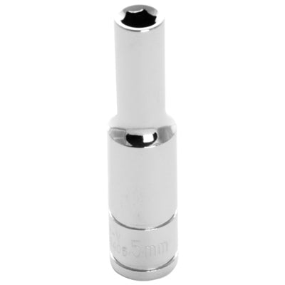 1/4 in. Drive 6 Point Deep Socket 5MM | W36405 Performance Tool