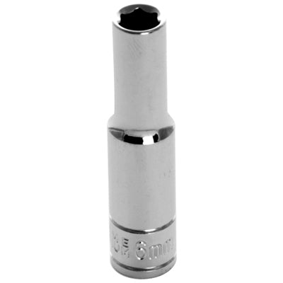 1/4 in. Drive 6 Point Deep Socket 6MM | W36406 Performance Tool