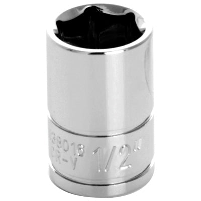 3/8 in. Drive 6 Point Standard Socket 1/2 in. | W38016 Performance Tool