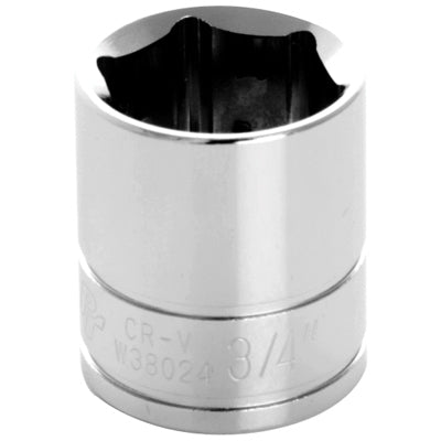 3/8 in. Drive 6 Point Standard Socket 3/4 in. | W38024 Performance Tool
