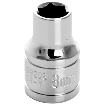 3/8 in. Drive 6 Point Standard Socket 8MM | W38208 Performance Tool