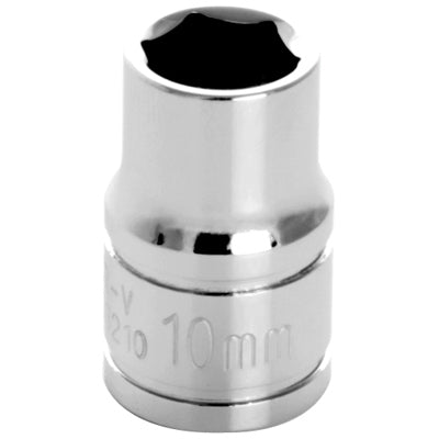 3/8 in. Drive 6 Point Standard Socket 10MM | W38210 Performance Tool