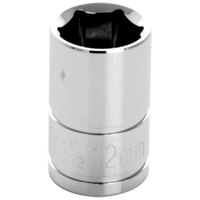 3/8 in. Drive 6 Point Standard Socket 12MM | W38212 Performance Tool