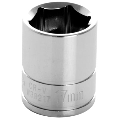 3/8 in. Drive 6 Point Standard Socket 17MM | W38217 Performance Tool
