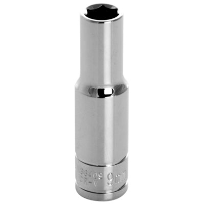 3/8 in. Drive 6 Point Deep Socket 9MM | W38409 Performance Tool