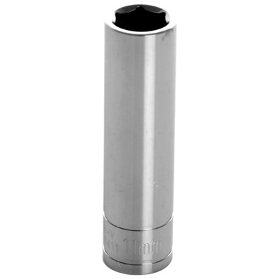 3/8 in. Drive 6 Point Deep Socket 11MM | W38411 Performance Tool