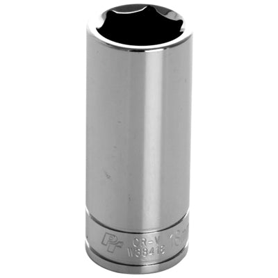 3/8 in. Drive 6 Point Deep Socket 18MM | W38418 Performance Tool