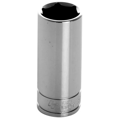 3/8 in. Drive 6 Point Deep Socket 19MM | W38419 Performance Tool