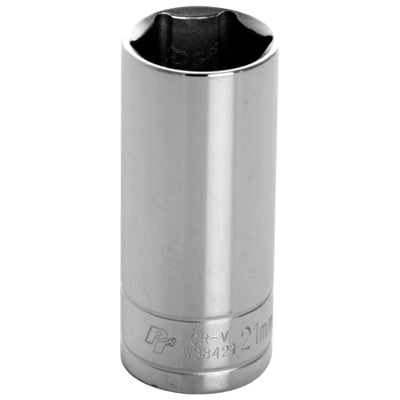 3/8 in. Drive 6 Point Deep Socket 21MM | W38421 Performance Tool