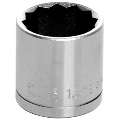 3/8 in. Drive 12 Point Standard Socket 13/16 in. | W38526 Performance Tool