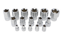 16 Pc. 5 Pt. EPR Torx Socket Set | 1220 CTA Tools