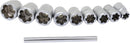 10 Pc. Bolt Extractor Set - Metric | 1232 CTA Tools
